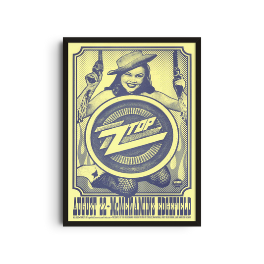 ZZ Top - Yellow Girl Poster