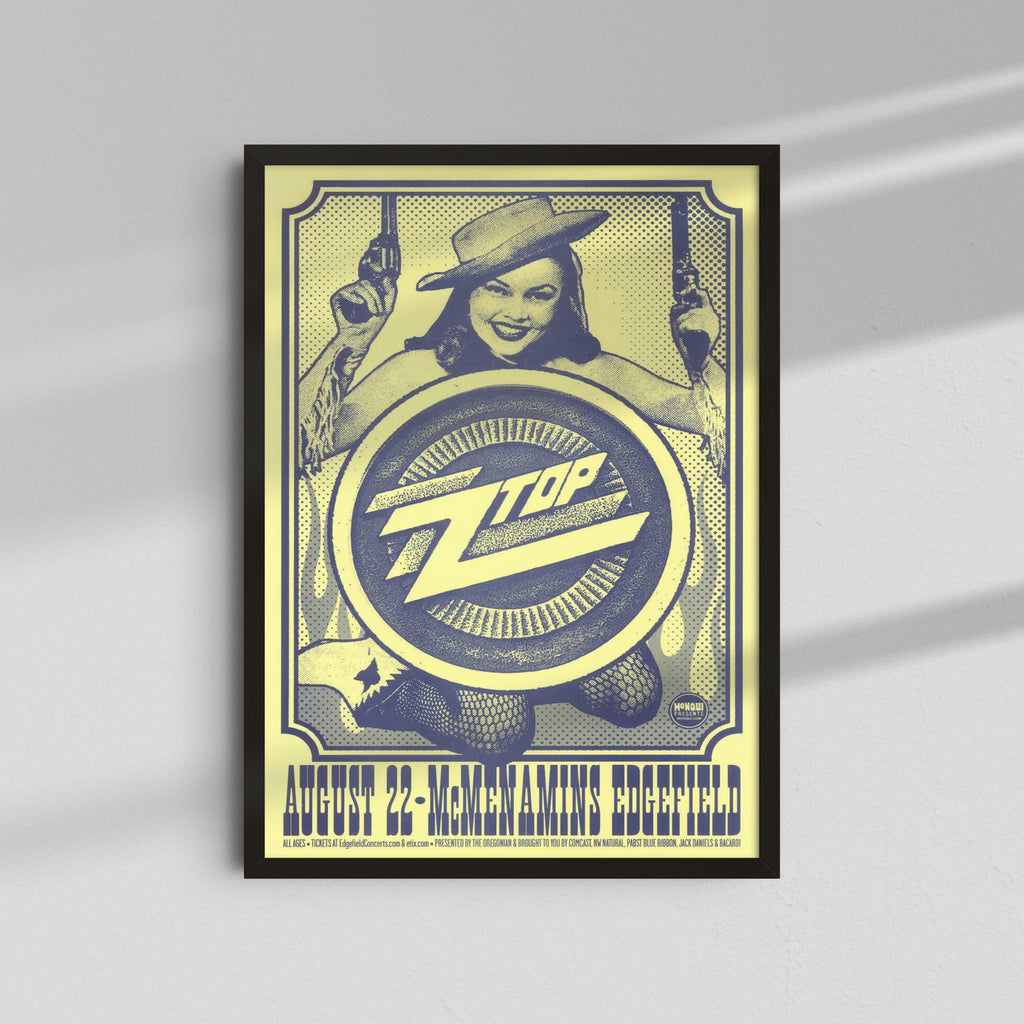 ZZ Top - Yellow Girl Poster