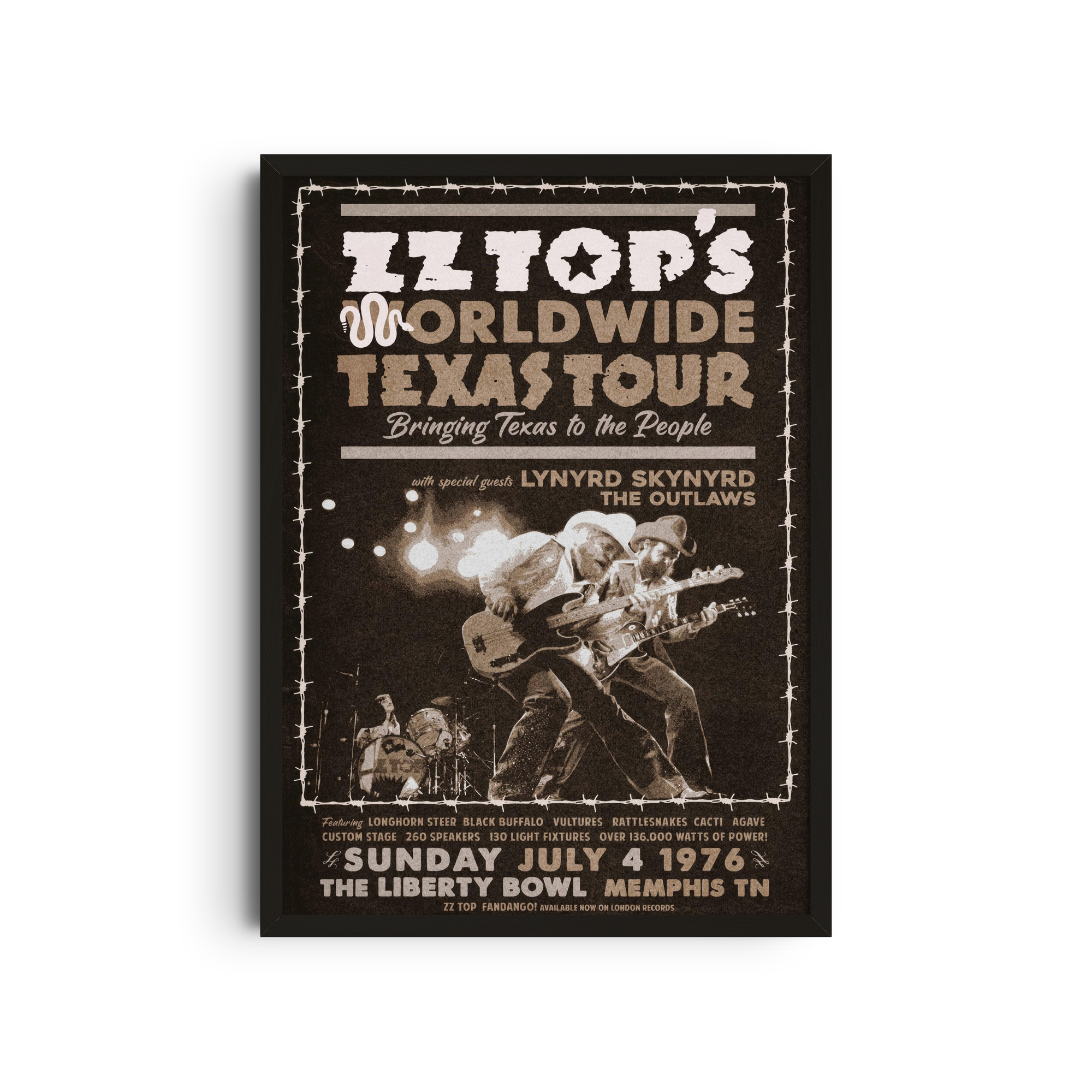 ZZ Top - Worldwide Texas Tour