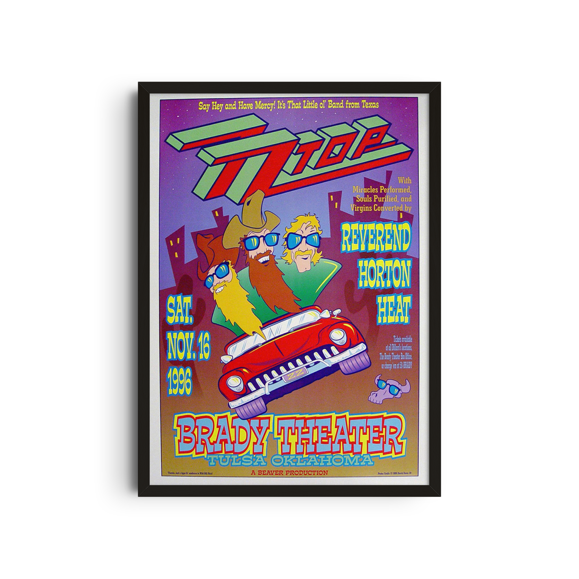 ZZ Top - Brady Theater Car