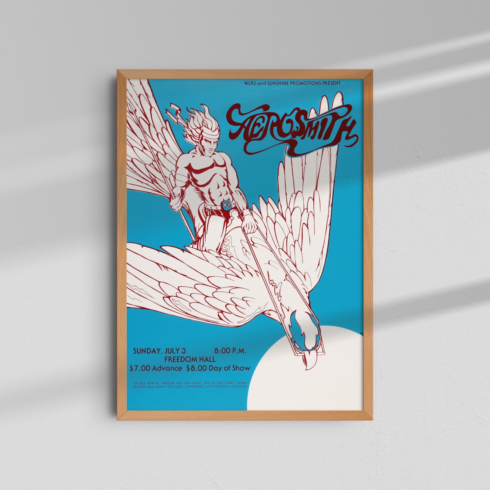 Aerosmith - Flying Bird Poster