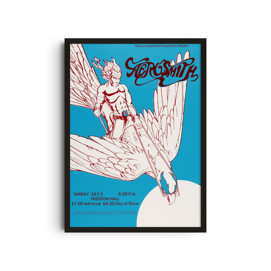 Aerosmith - Flying Bird Poster
