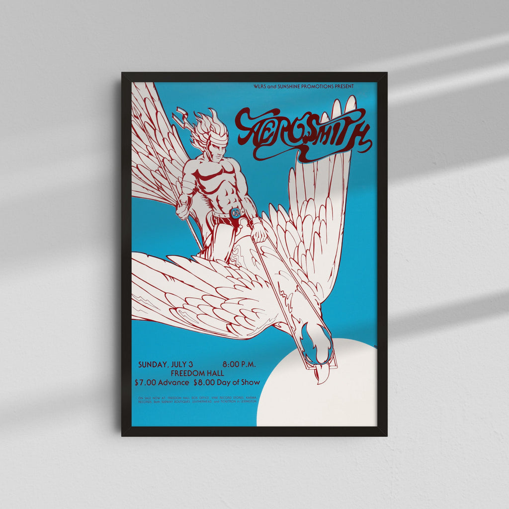 Aerosmith - Flying Bird Poster