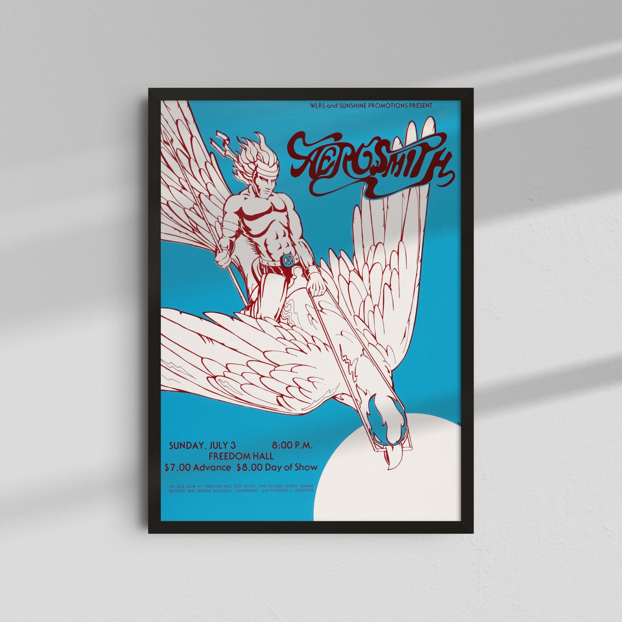 Aerosmith - Flying Bird Poster
