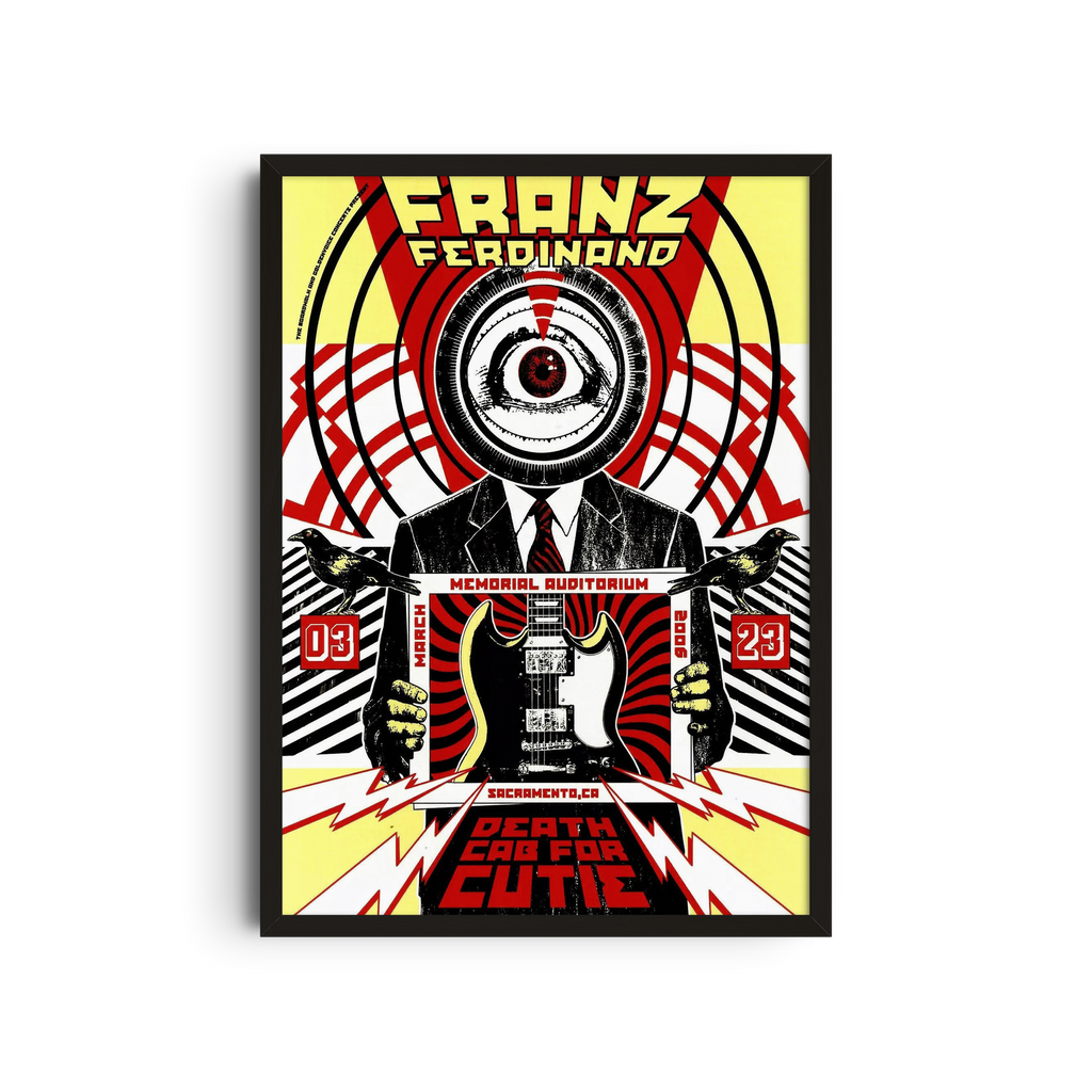 Franz Ferdinand - Explosive Poster