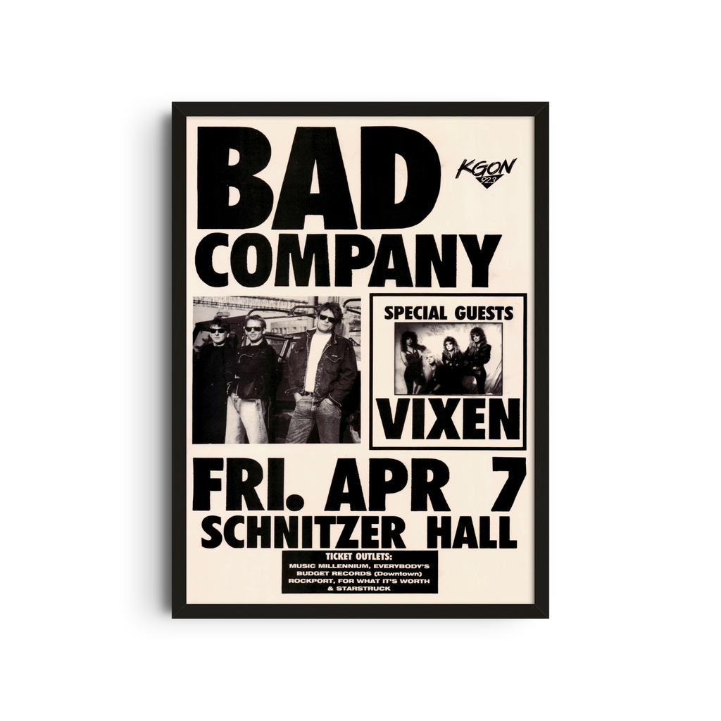 Bad Company - Schnitzer Hall