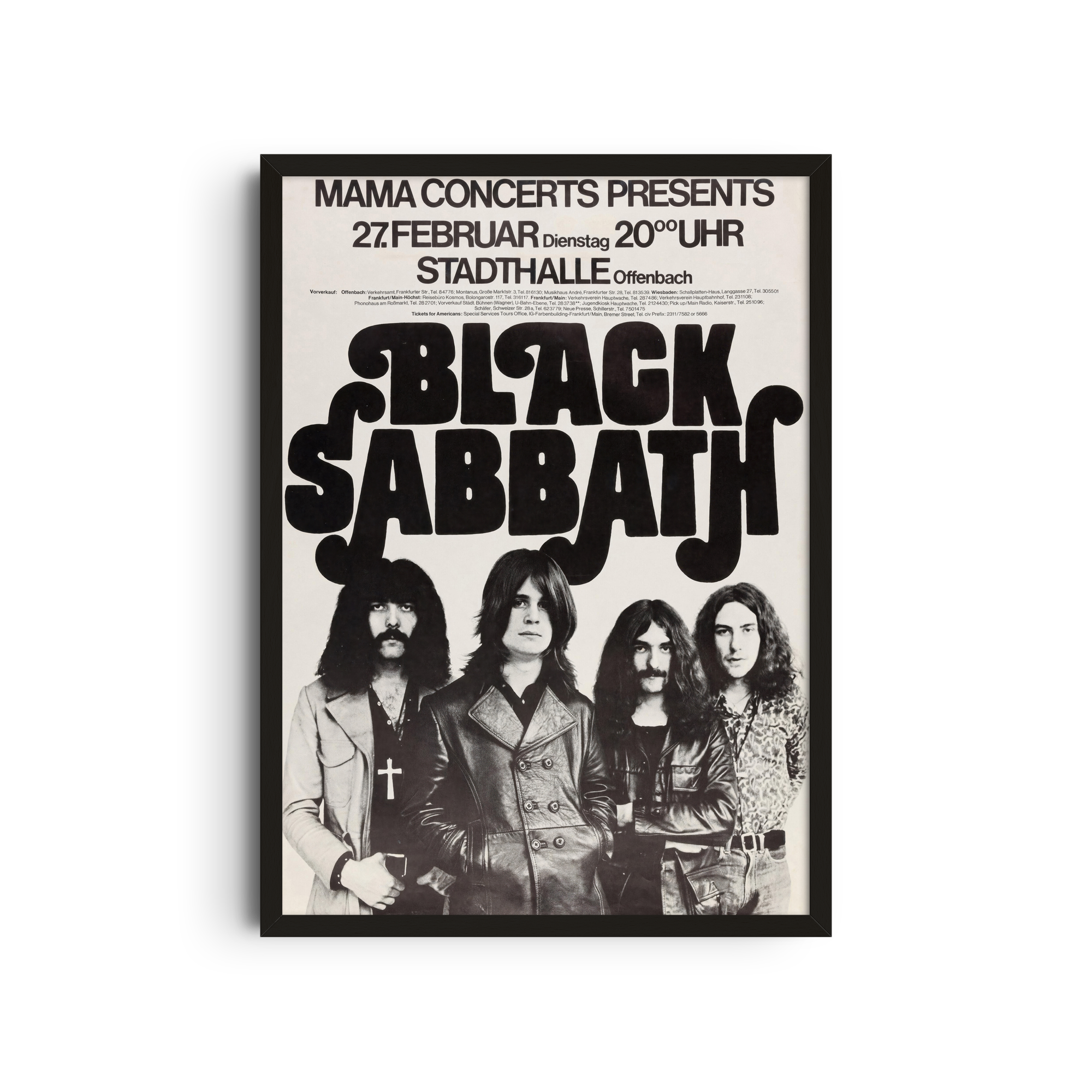 Black Sabbath - Stadthalle Show