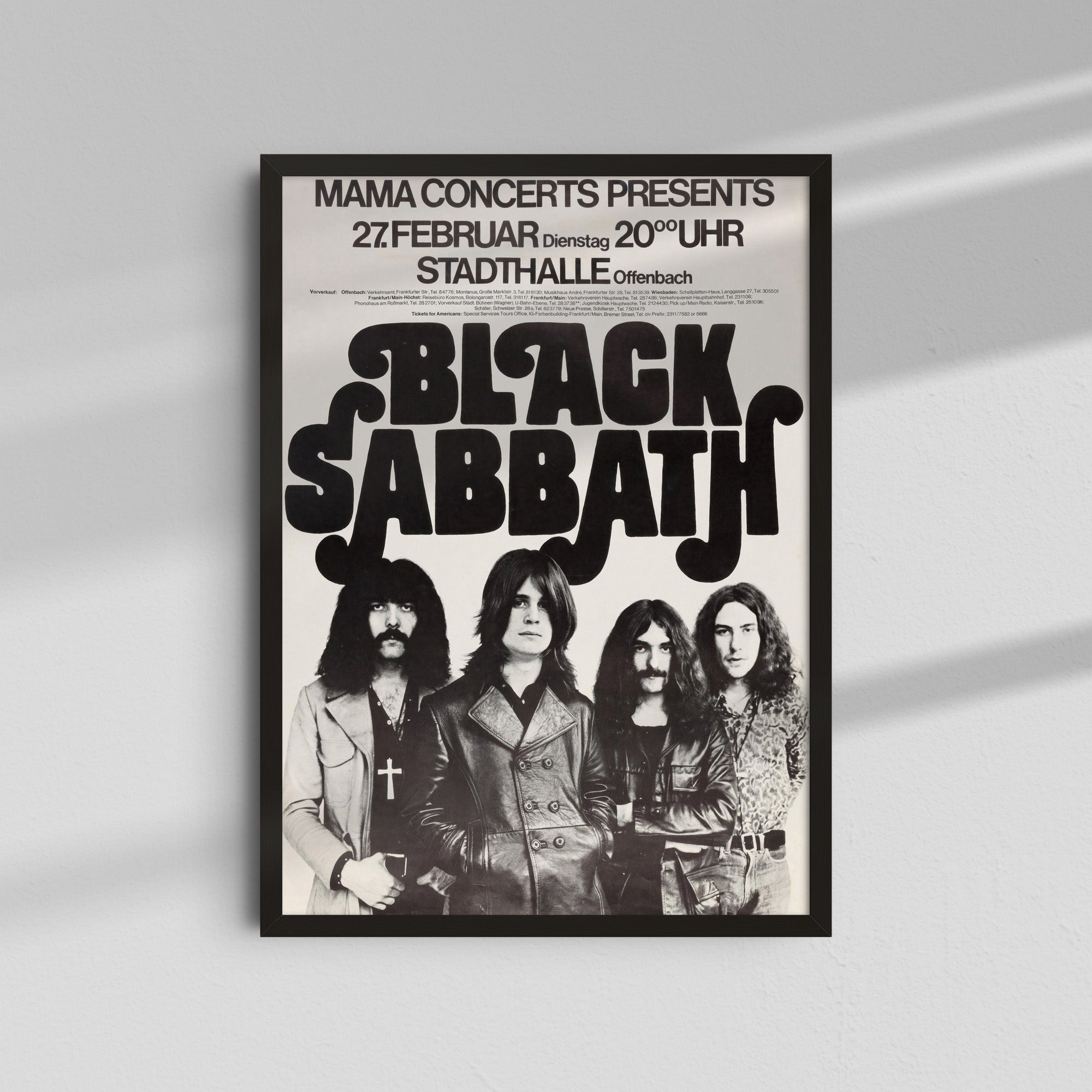 Black Sabbath - Stadthalle Show