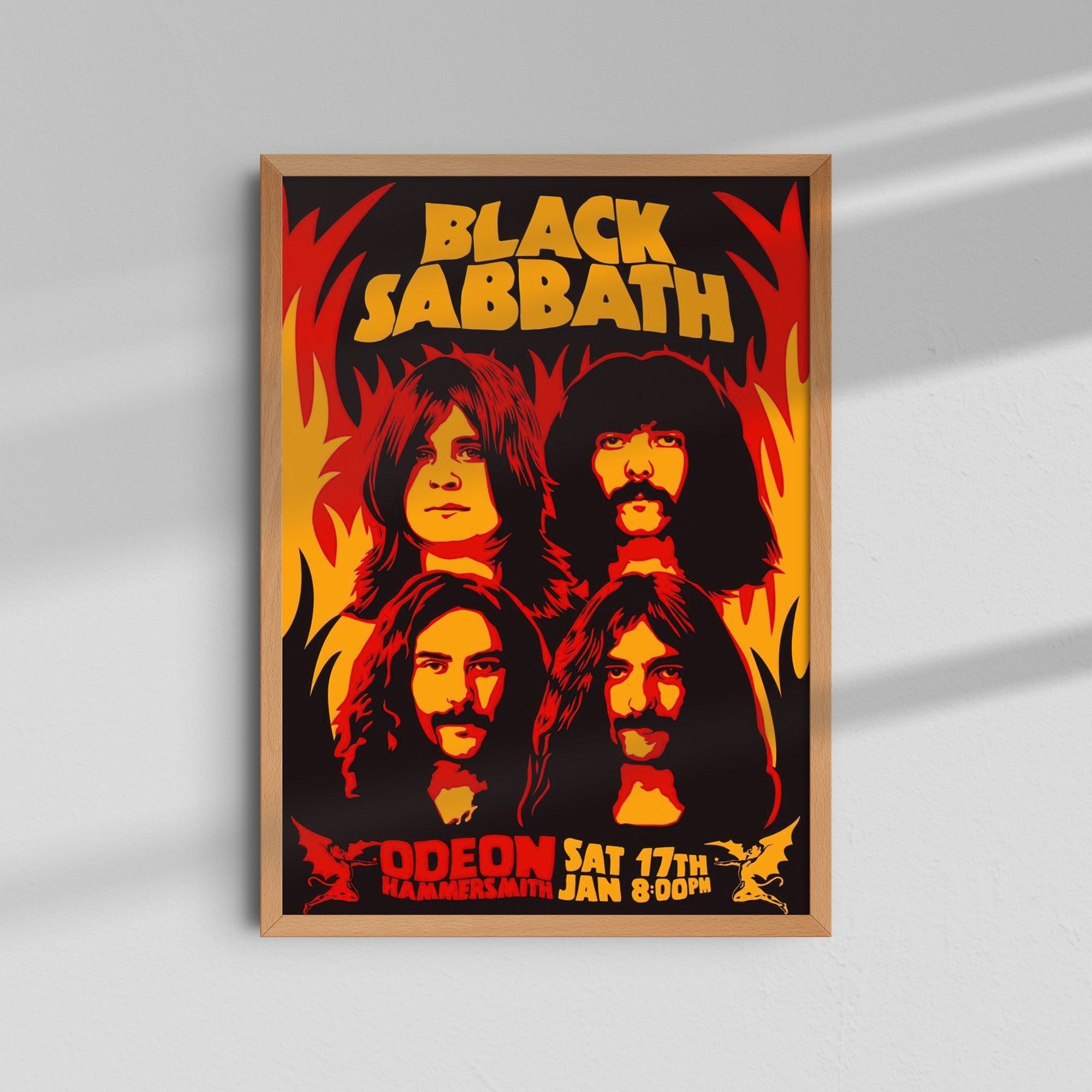 Black Sabbath - Red Portrait