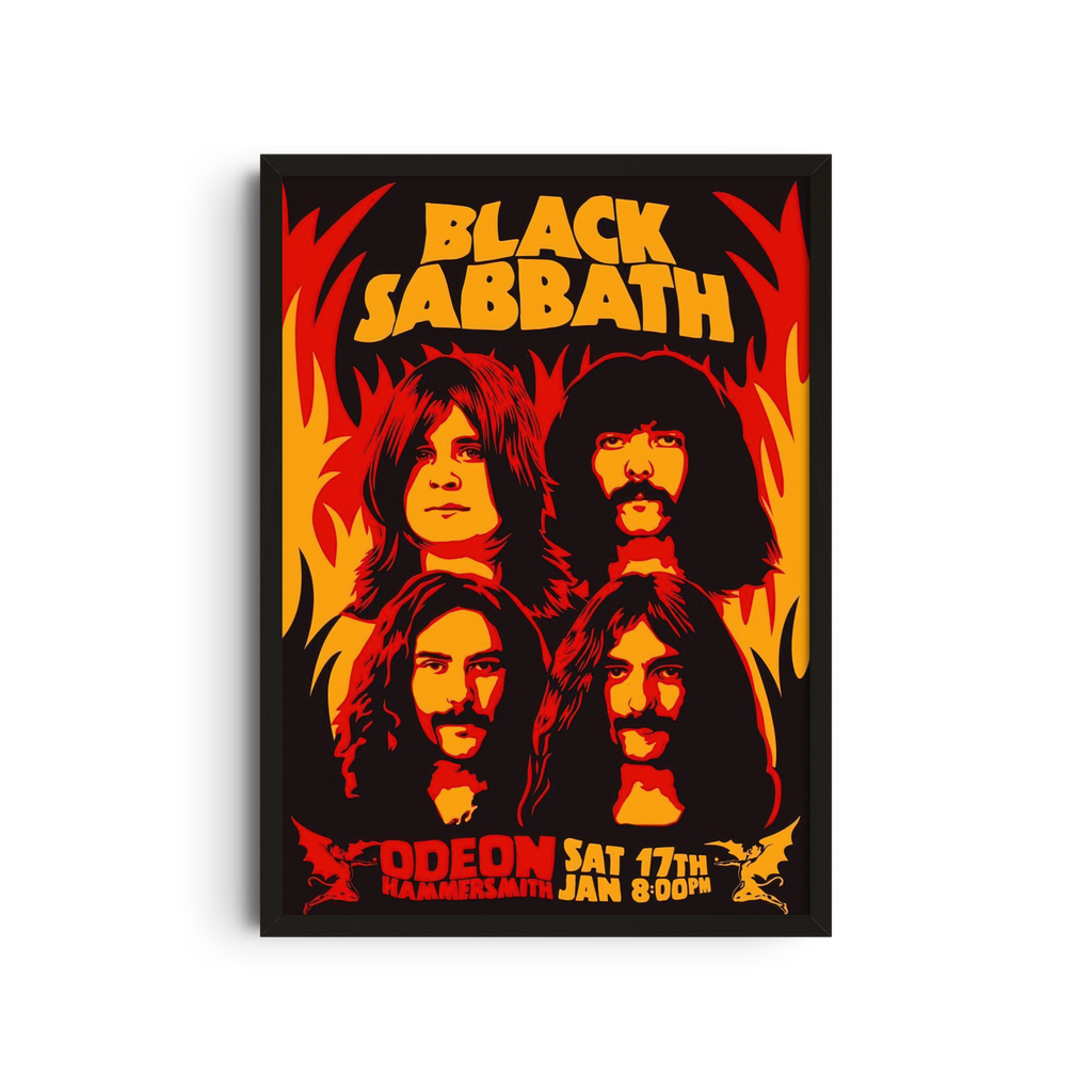 Black Sabbath - Red Portrait