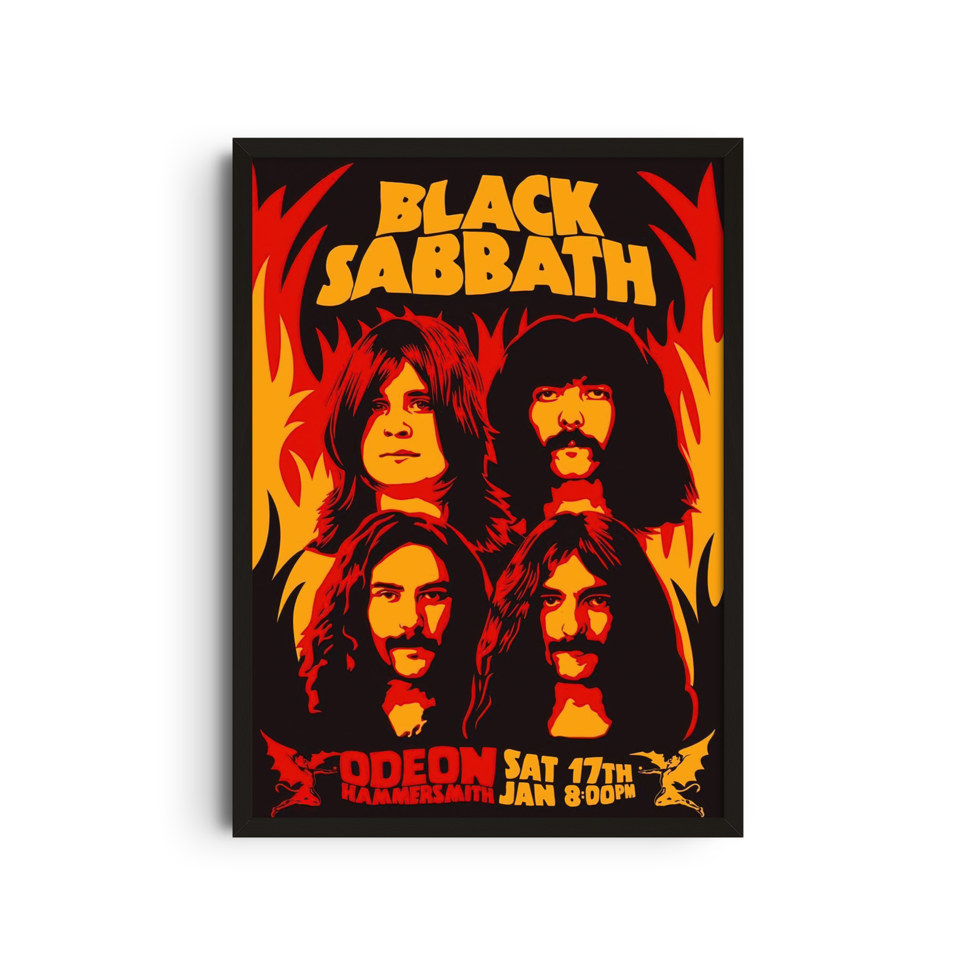 Black Sabbath - Red Portrait