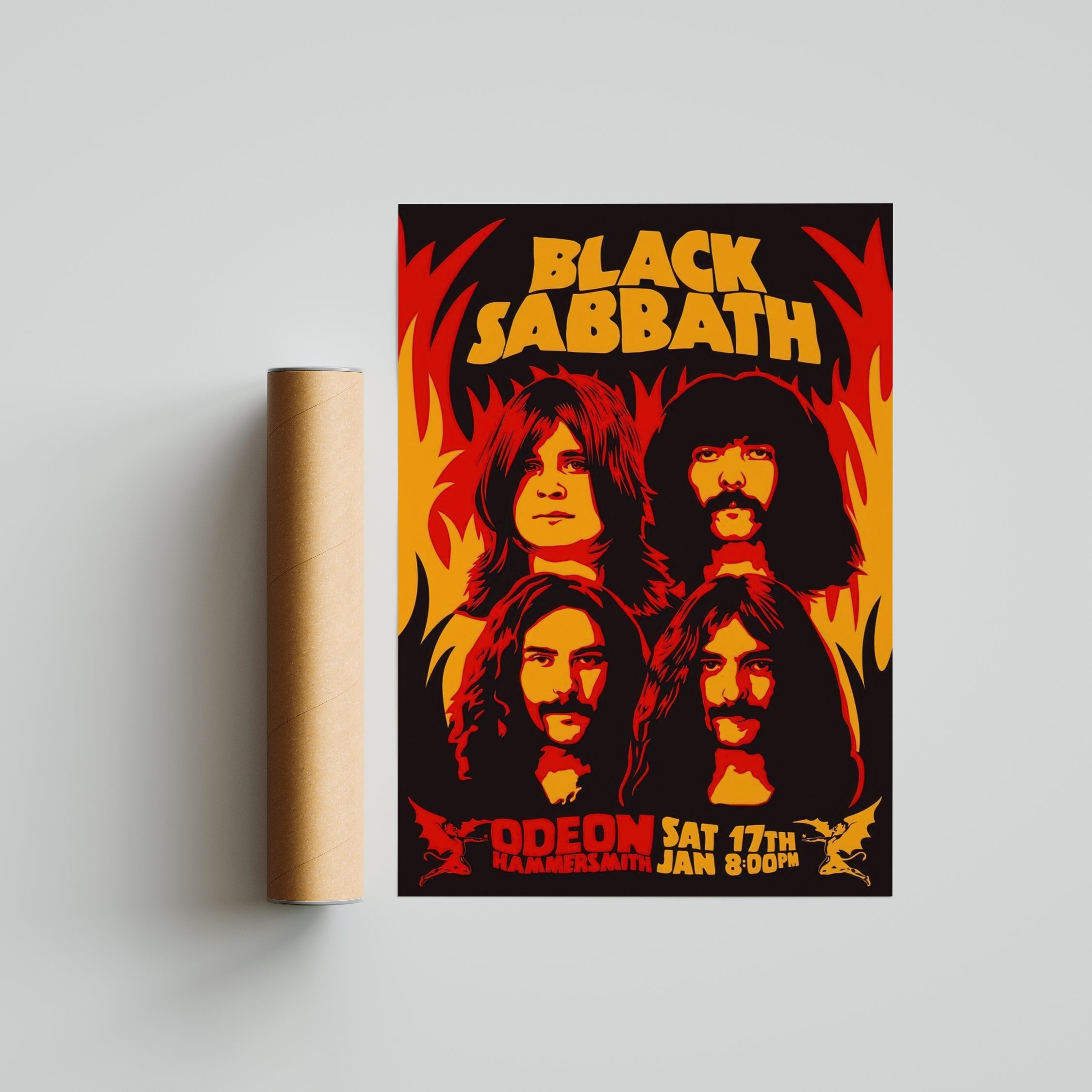 Black Sabbath - Red Portrait