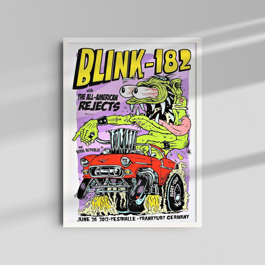 Blink-182 - Cartoon Hot Rod