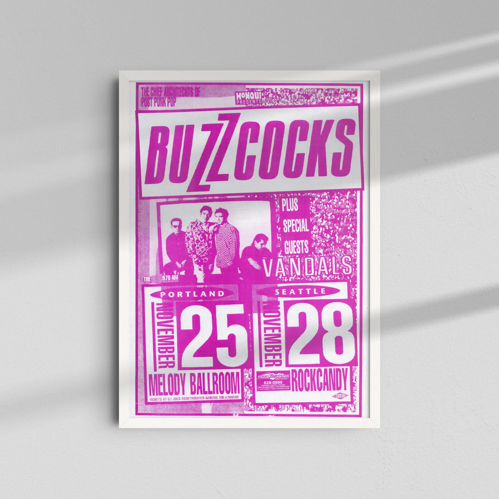 Buzzcocks - Pink Poster