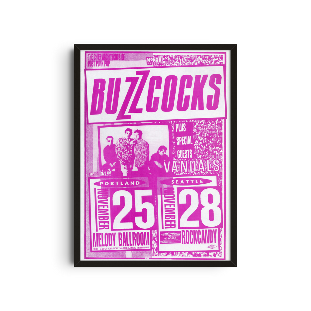 Buzzcocks - Pink Poster