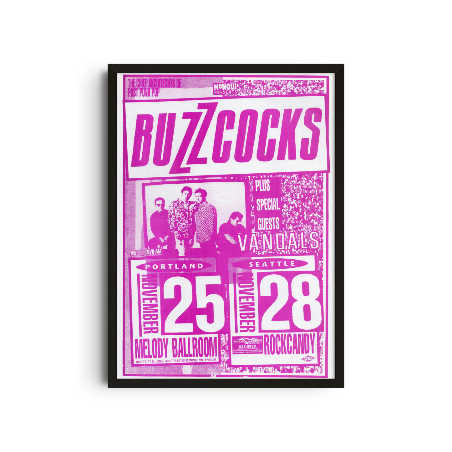 Buzzcocks - Pink Poster
