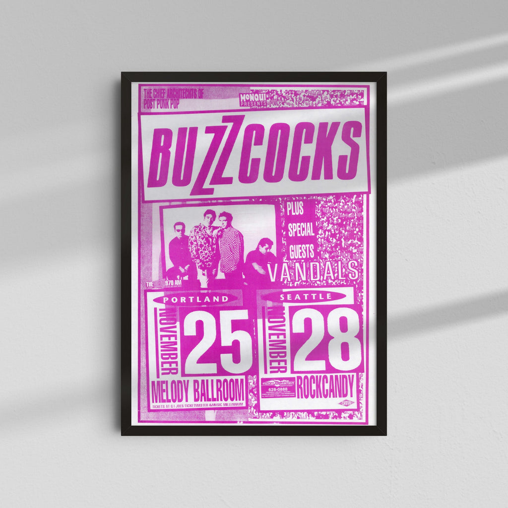 Buzzcocks - Pink Poster