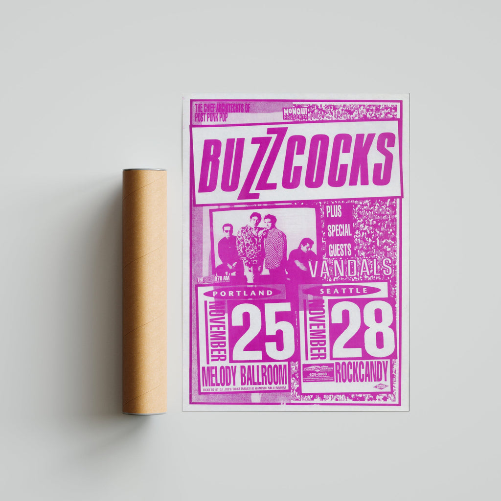 Buzzcocks - Pink Poster