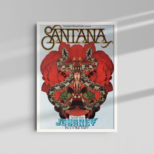 Santana & Journey - Red Mask Poster