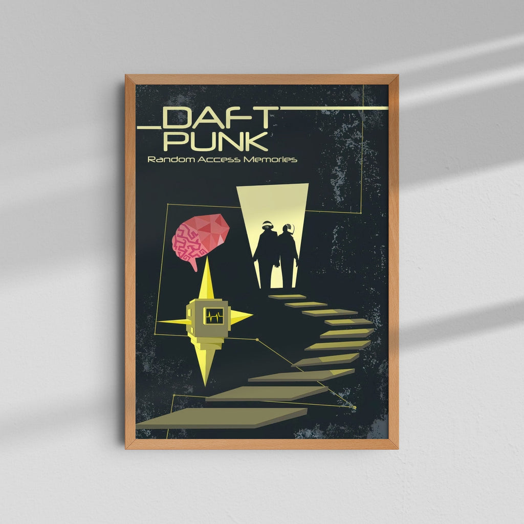 Daft Punk - Stylized Poster