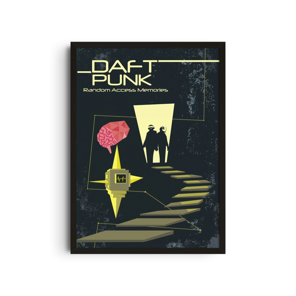 Daft Punk - Stylized Poster