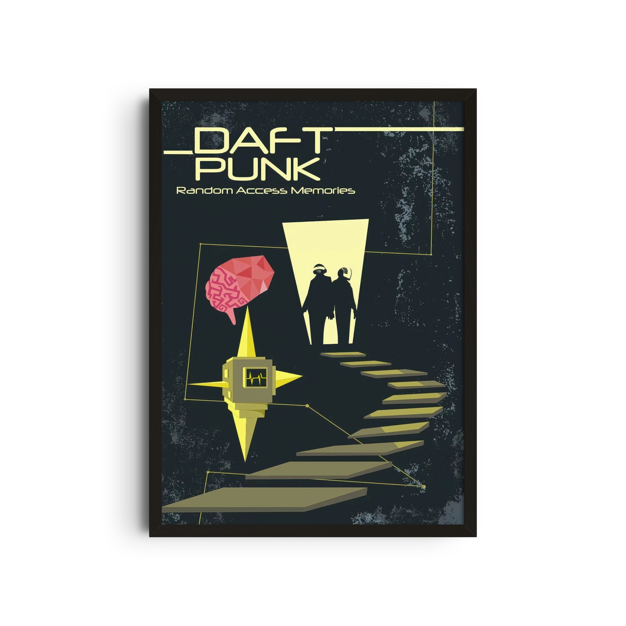 Daft Punk - Stylized Poster