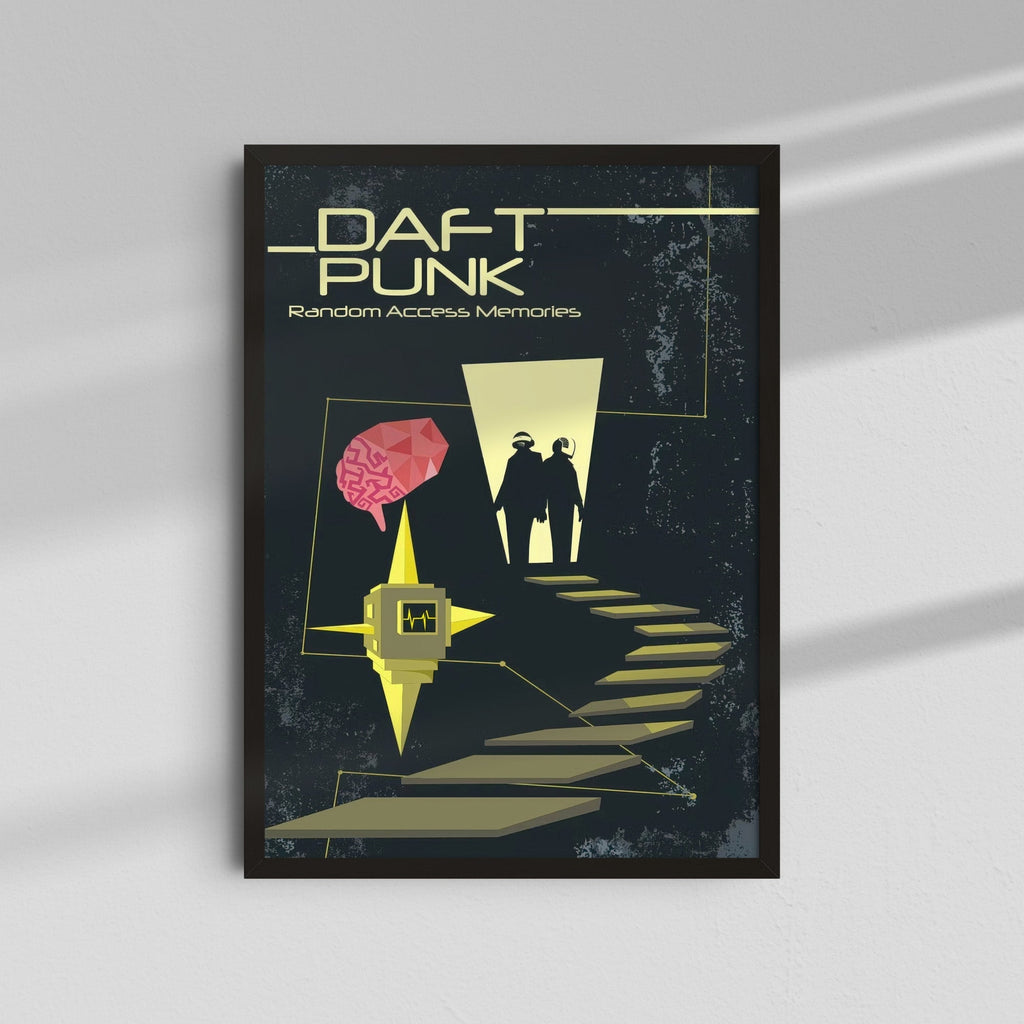 Daft Punk - Stylized Poster