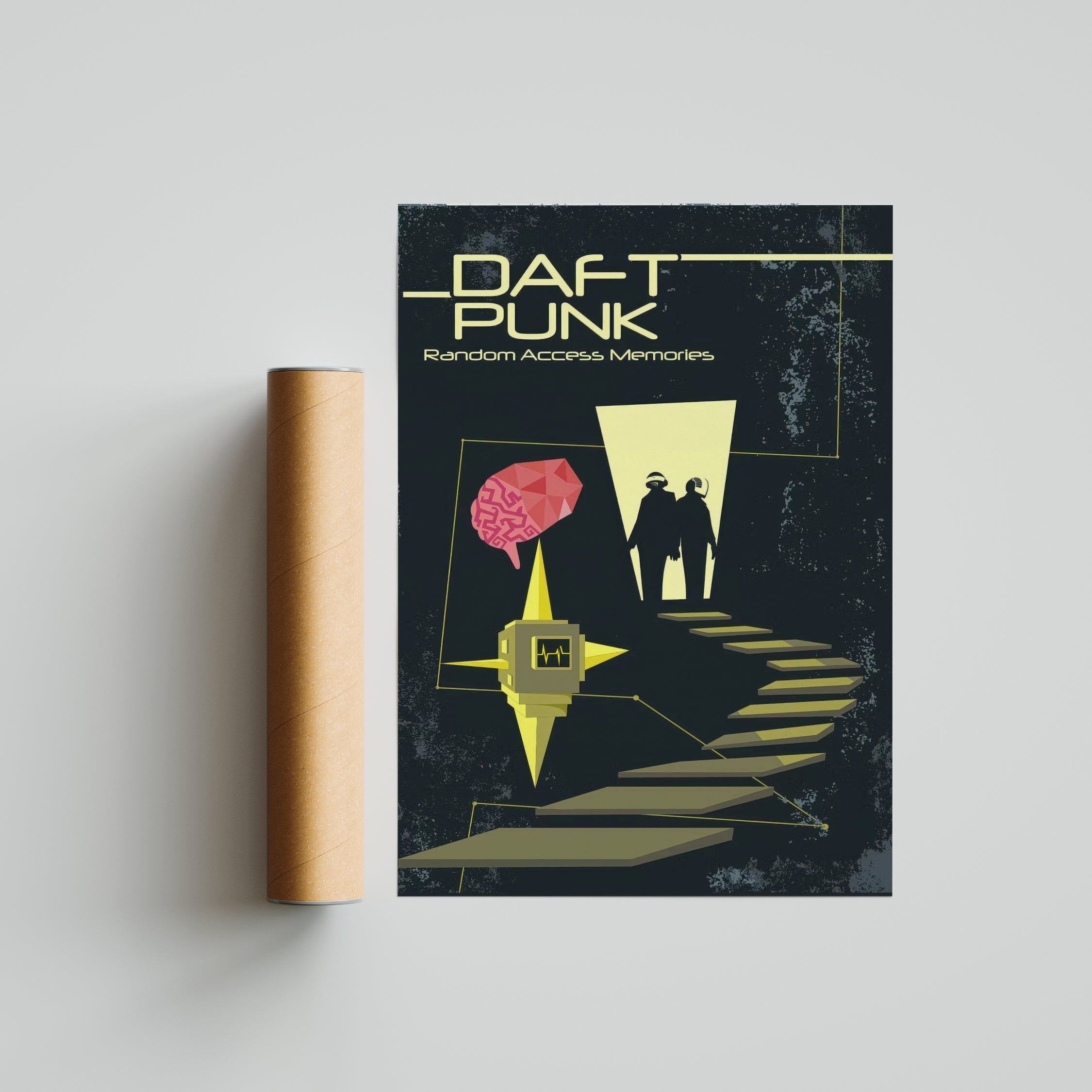 Daft Punk - Stylized Poster