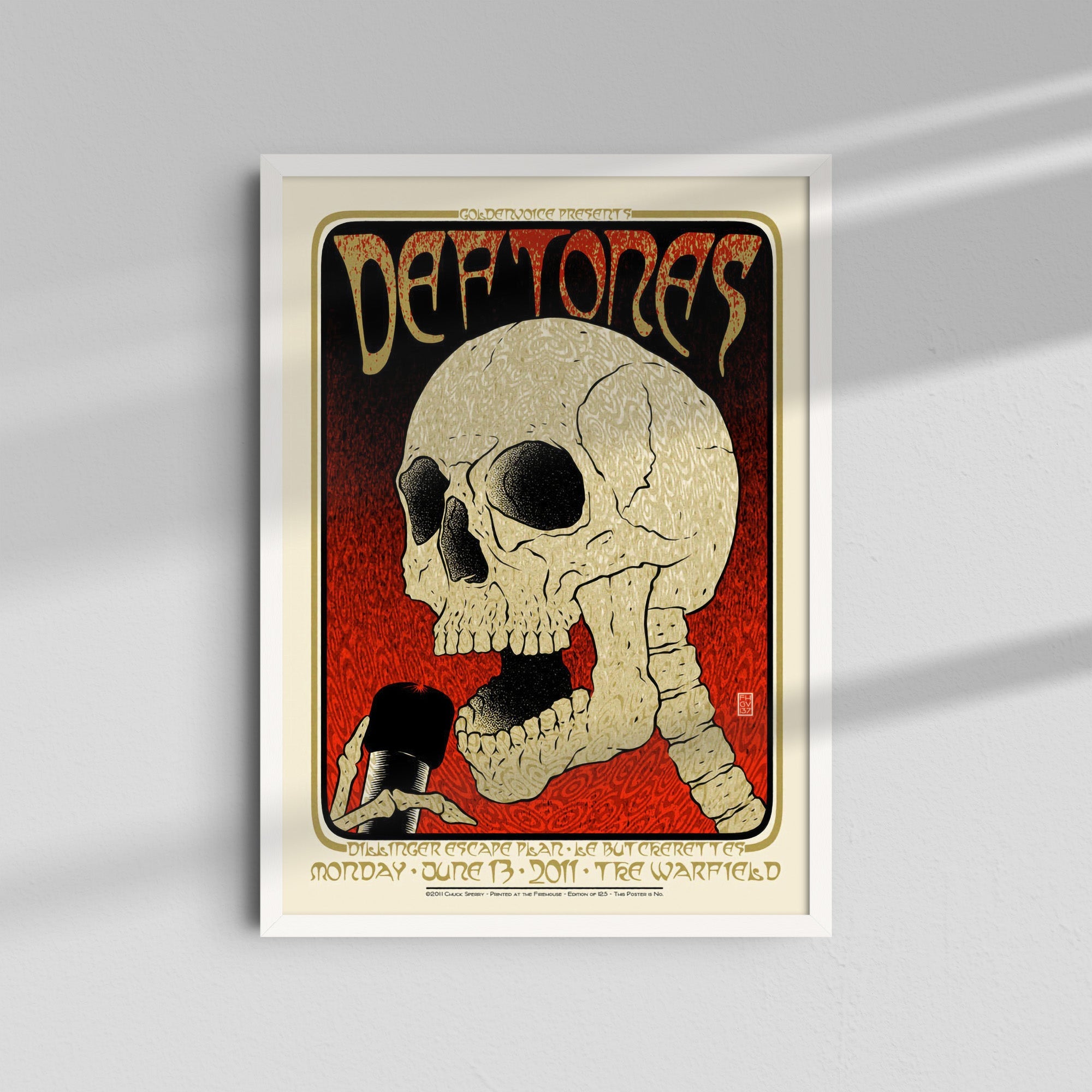 Deftones - Skull Poster