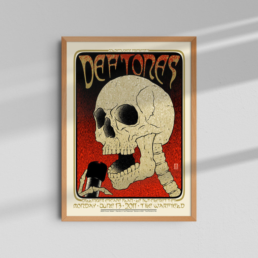 Deftones - Skull Poster