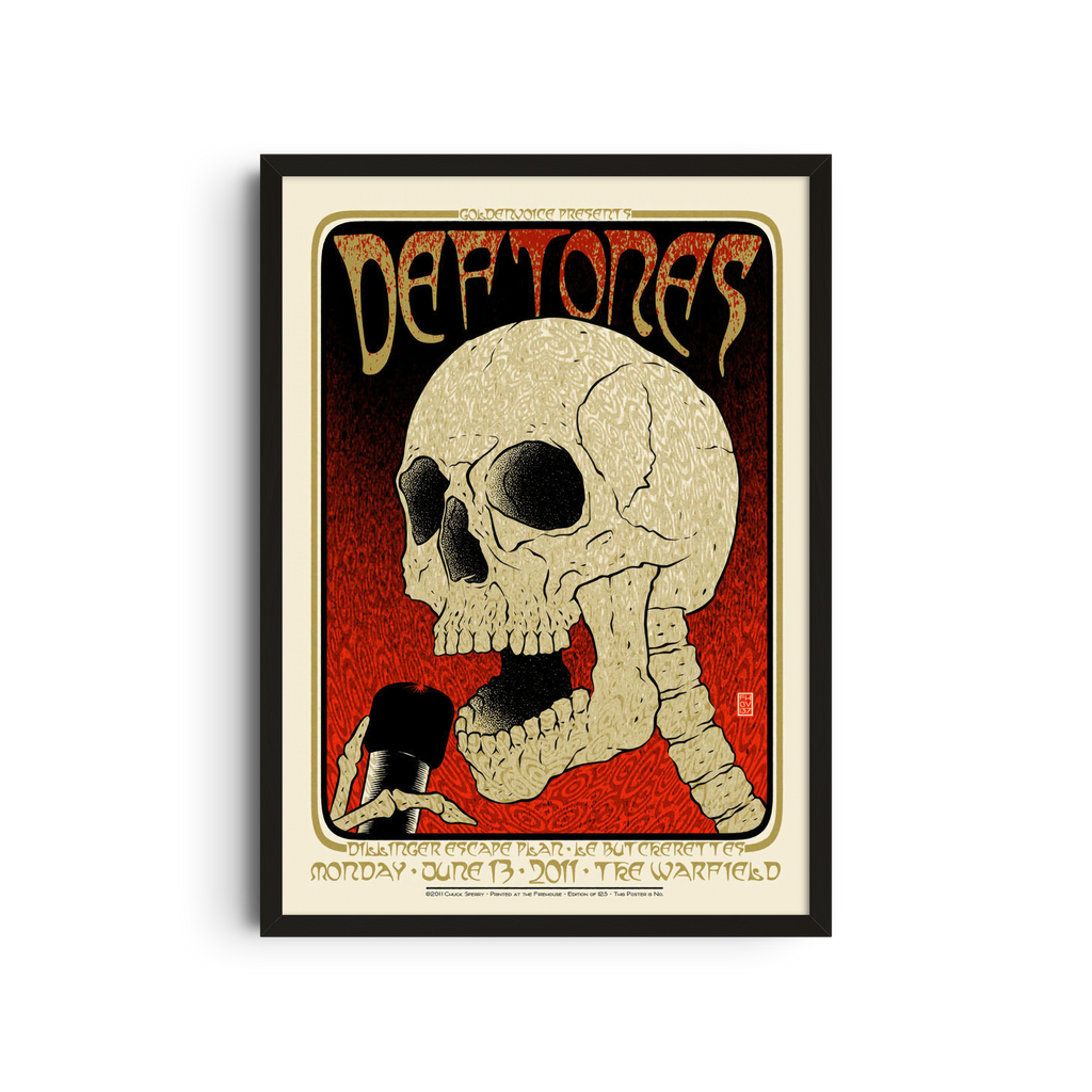 Deftones - Skull Poster