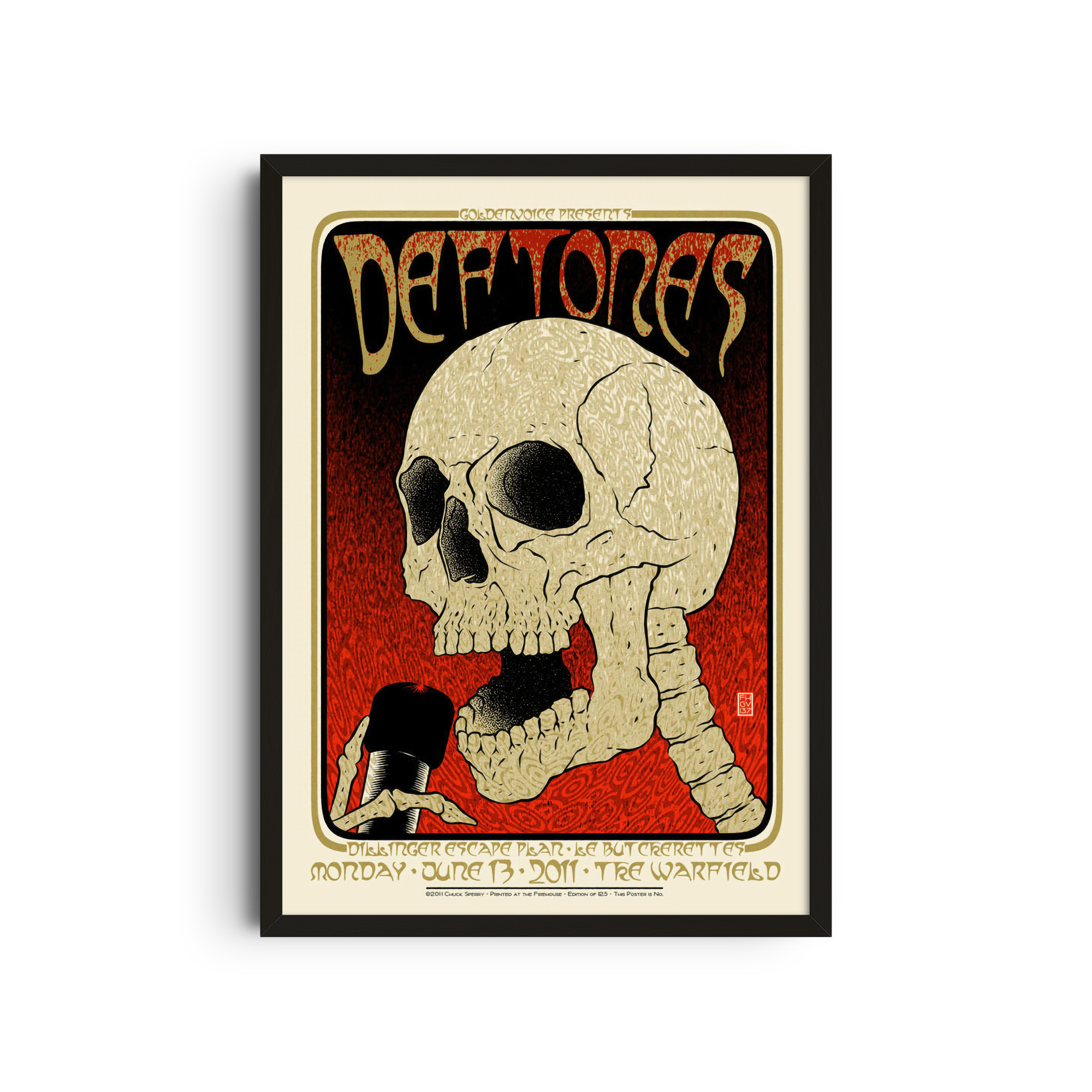 Deftones - Skull Poster