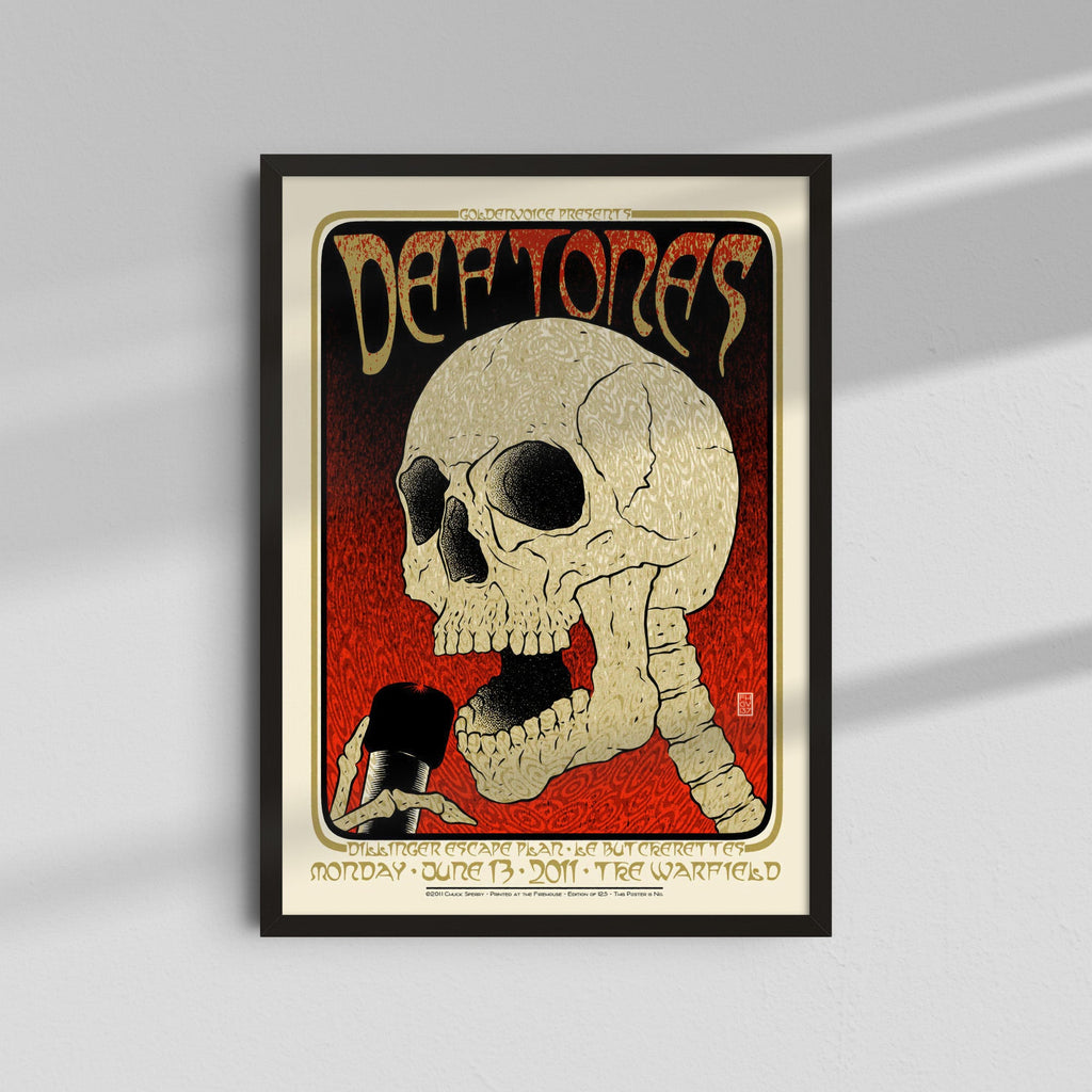 Deftones - Skull Poster