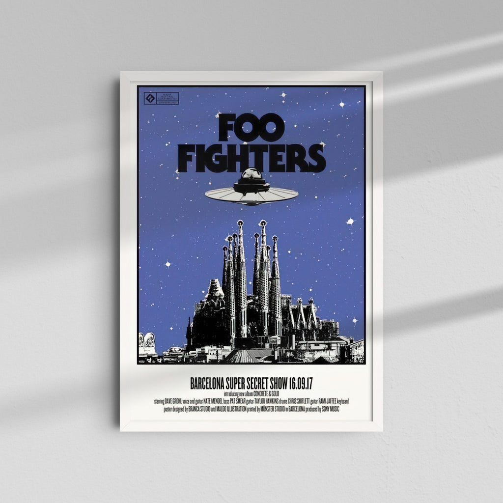 Foo Fighters - Spaceship Poster