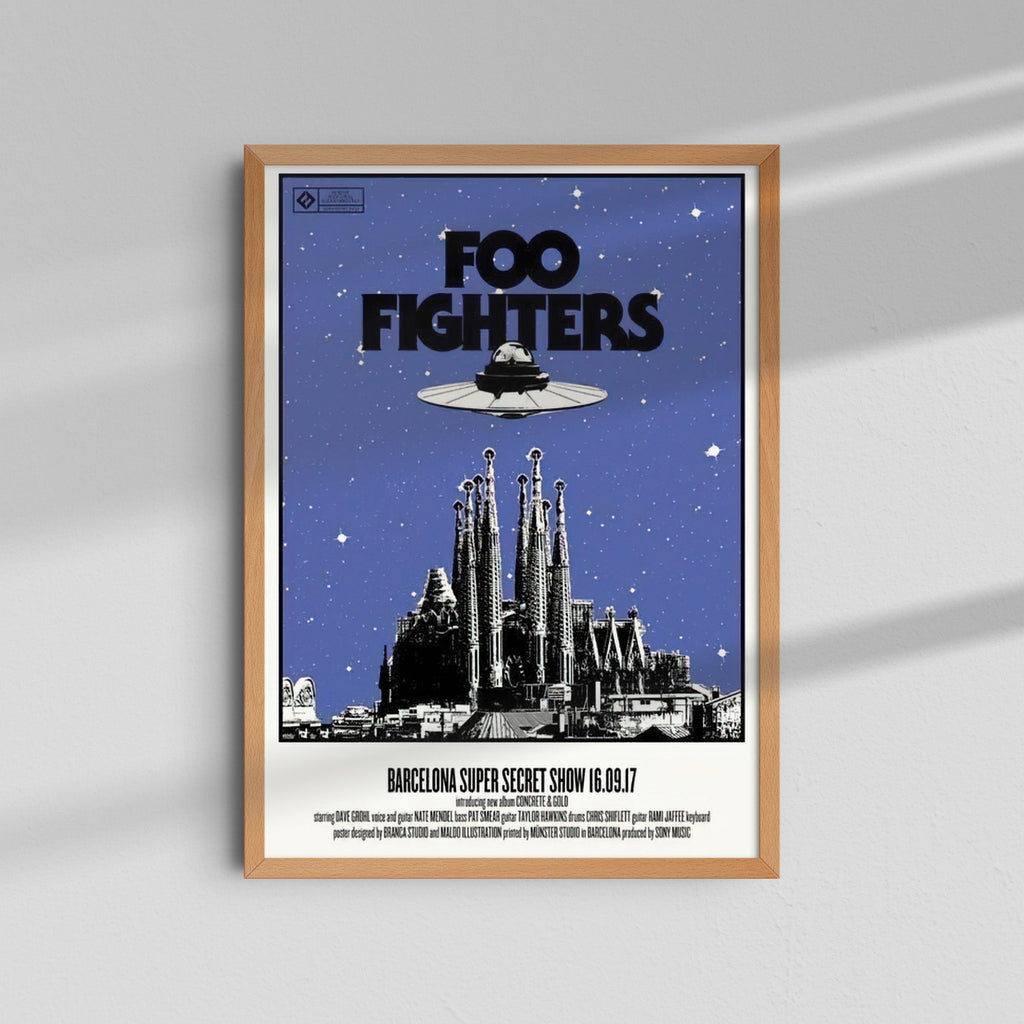 Foo Fighters - Spaceship Poster