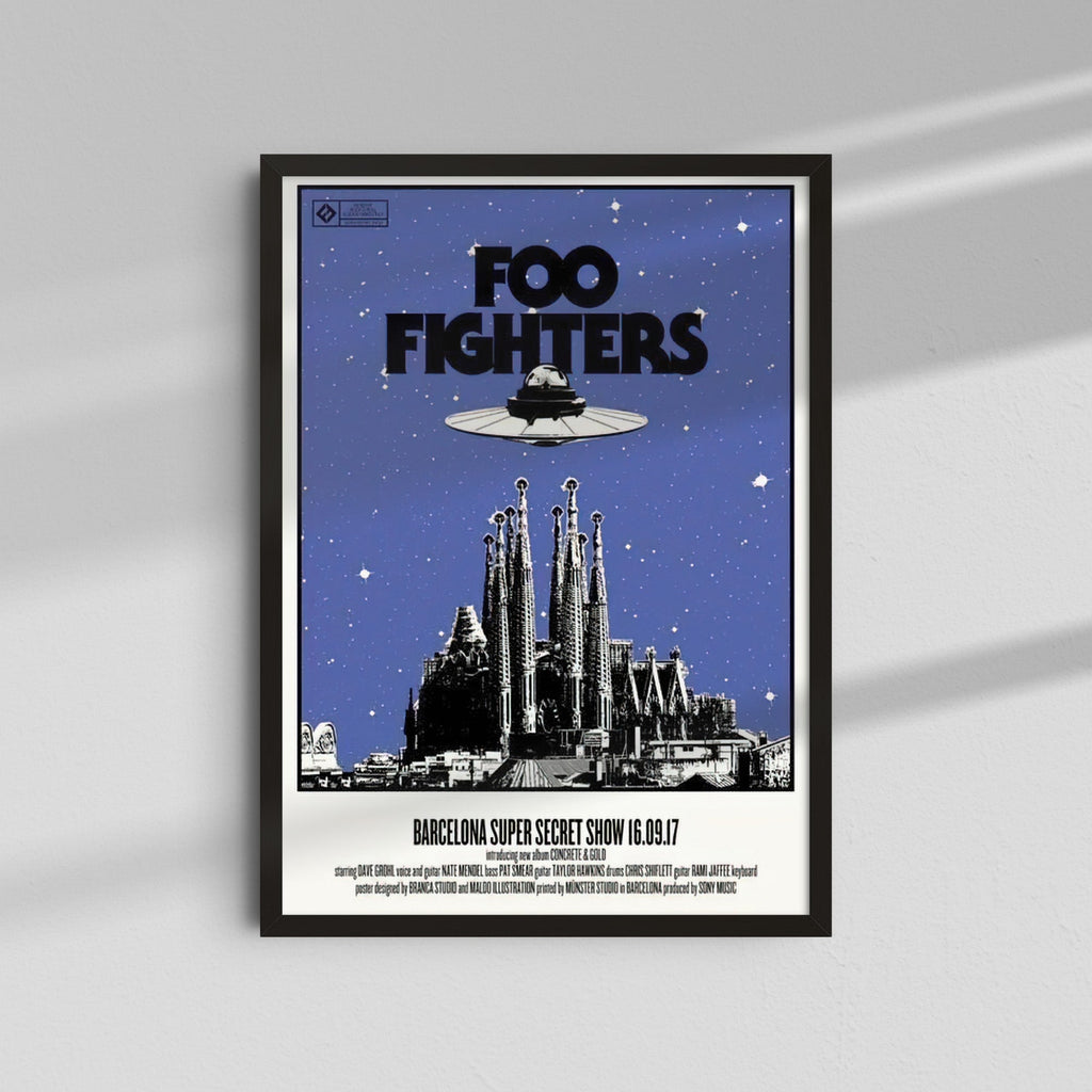Foo Fighters - Spaceship Poster