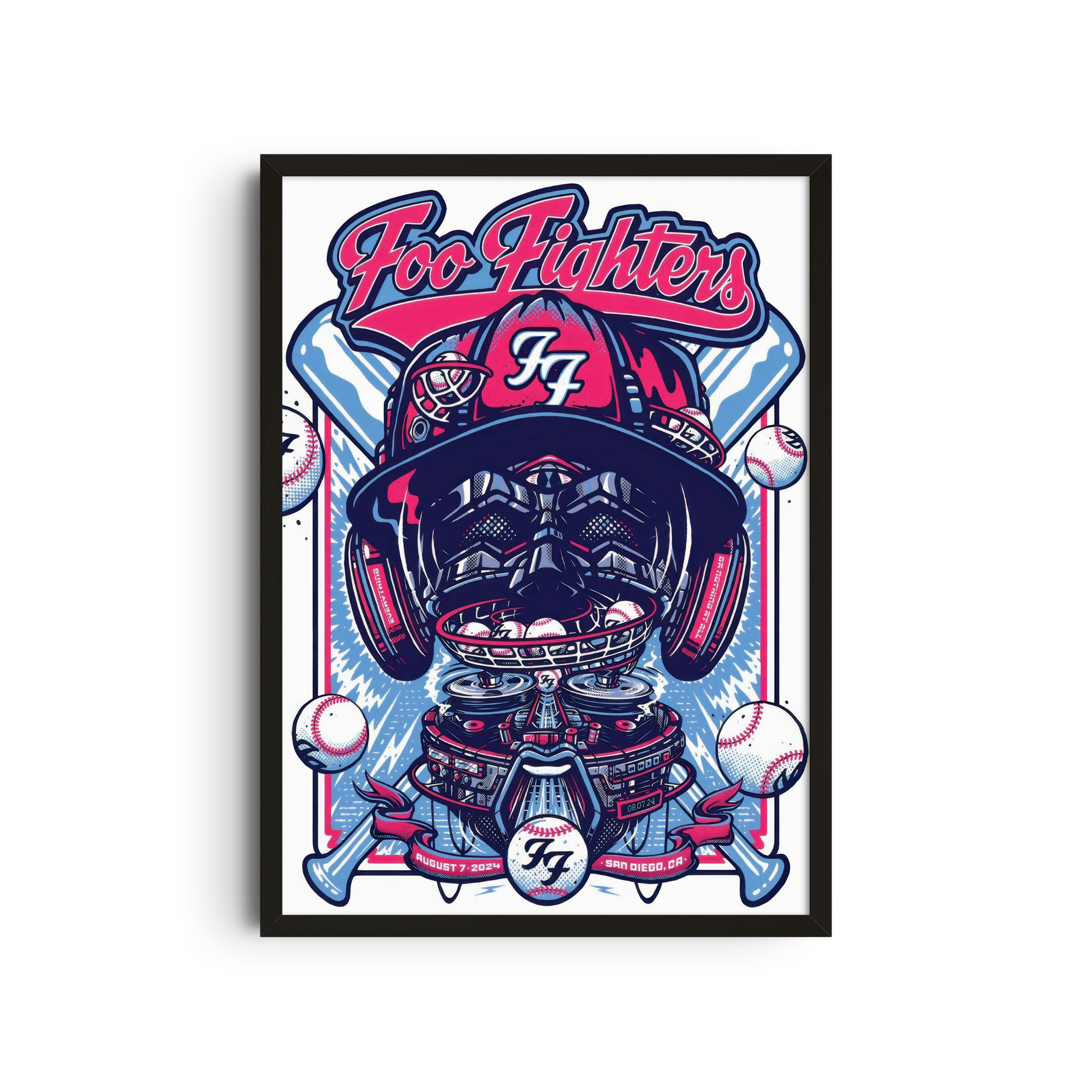 Foo Fighters - Astronaut Poster