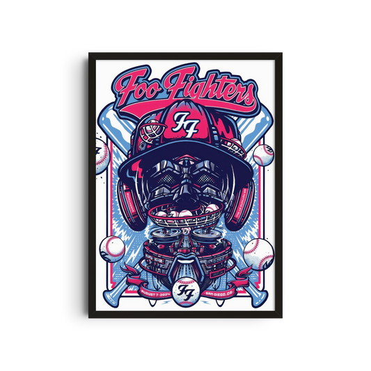 Foo Fighters - Astronaut Poster