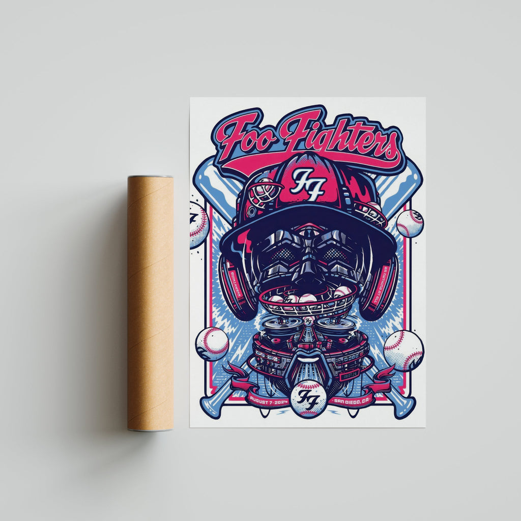 Foo Fighters - Astronaut Poster