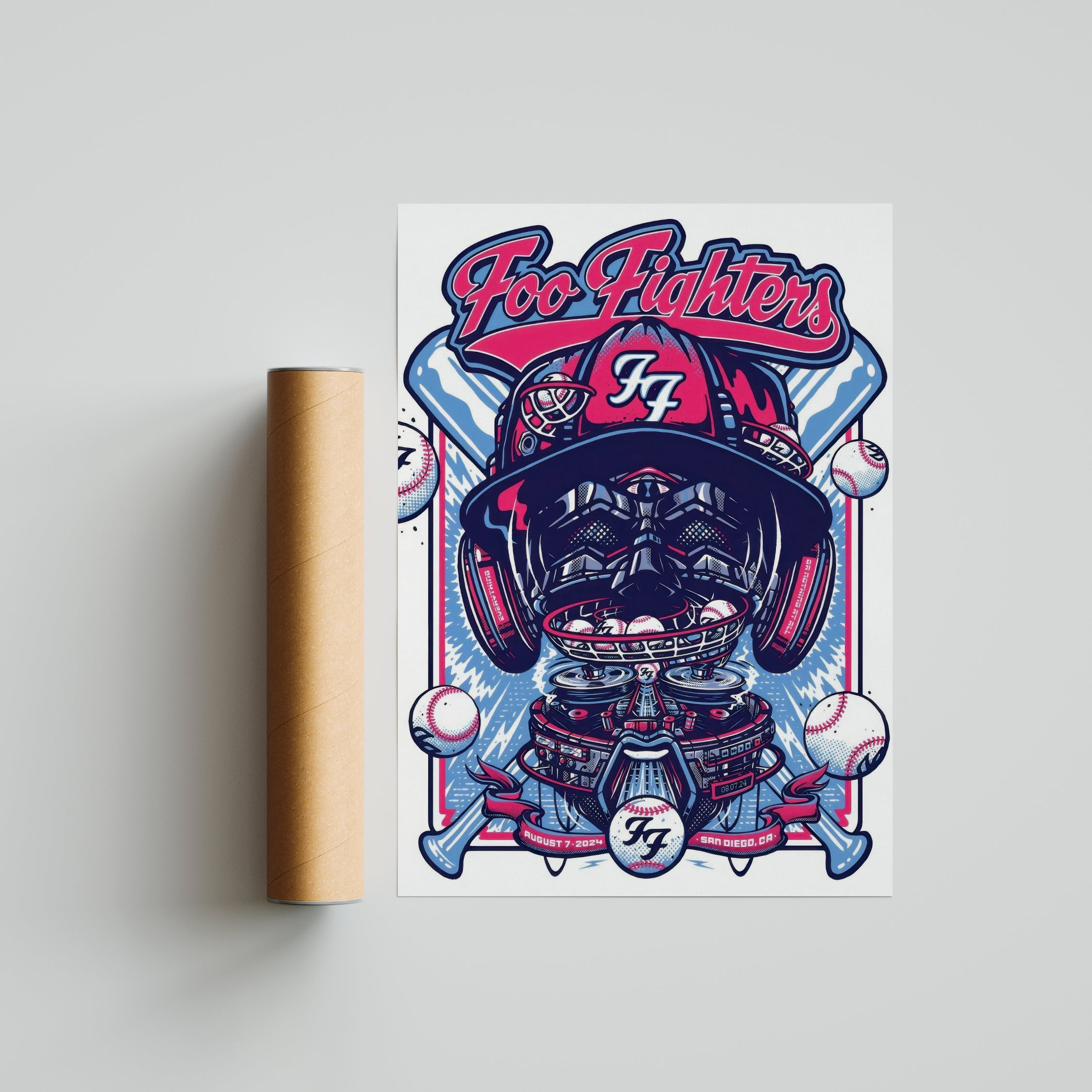 Foo Fighters - Astronaut Poster