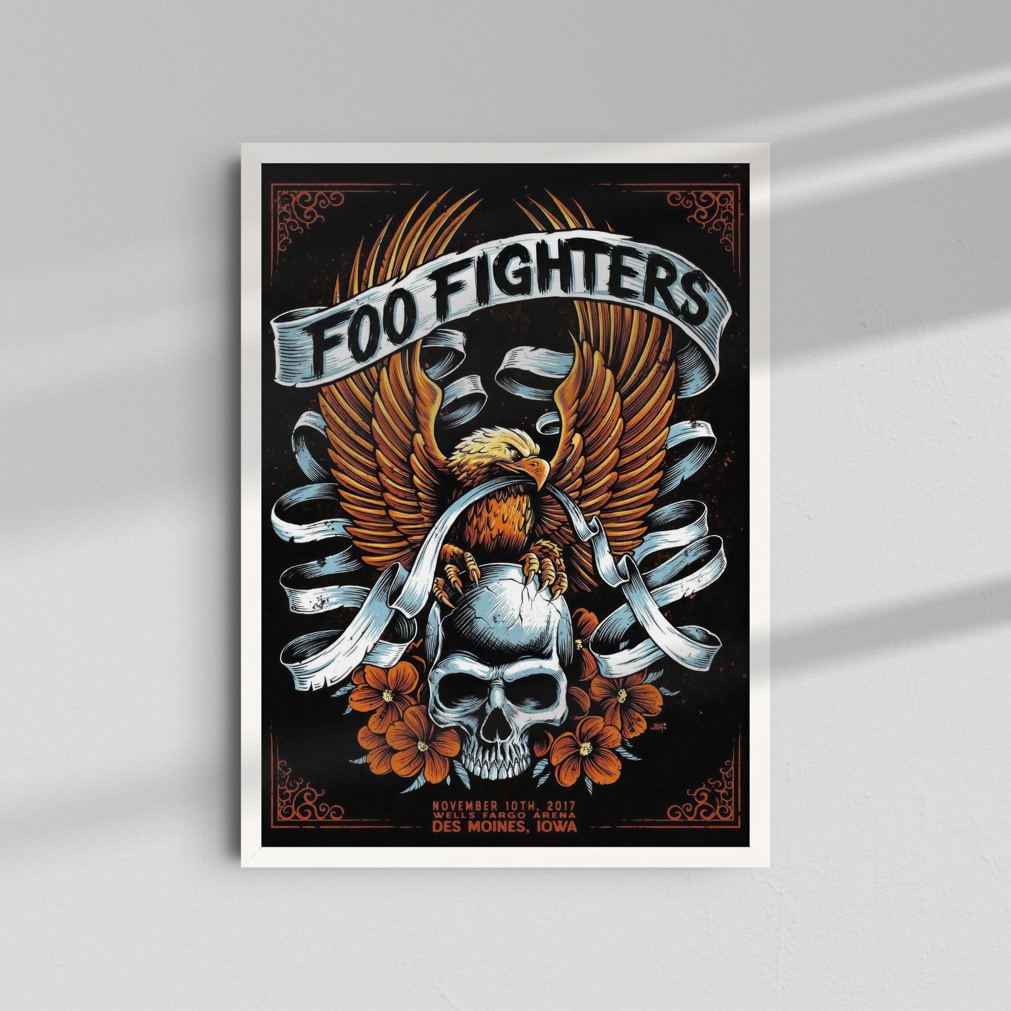 Foo Fighters - Eagle Skull Poster