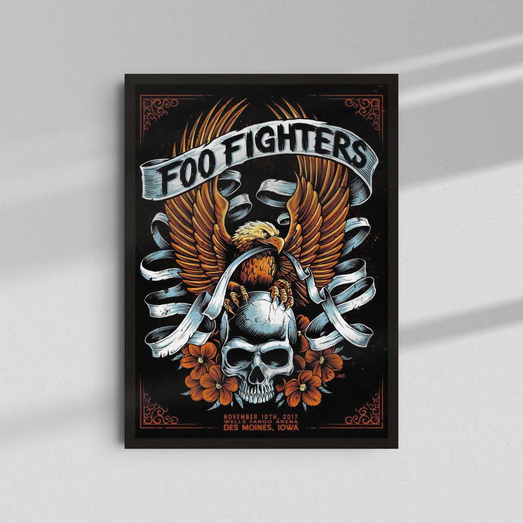 Foo Fighters - Eagle Skull Poster