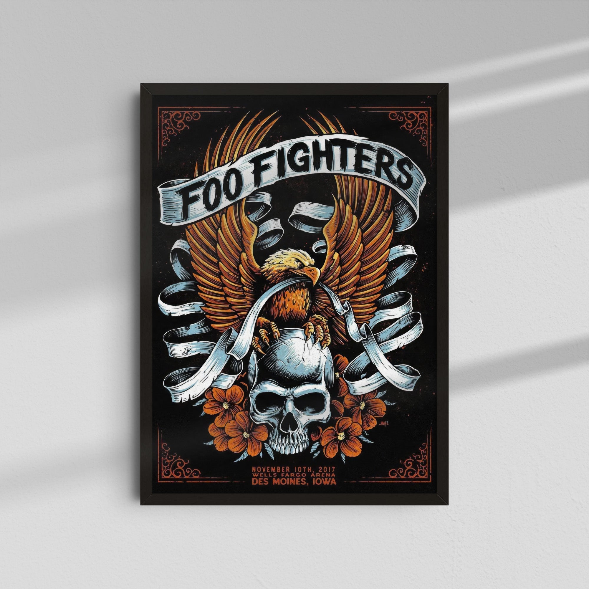 Foo Fighters - Eagle Skull Poster