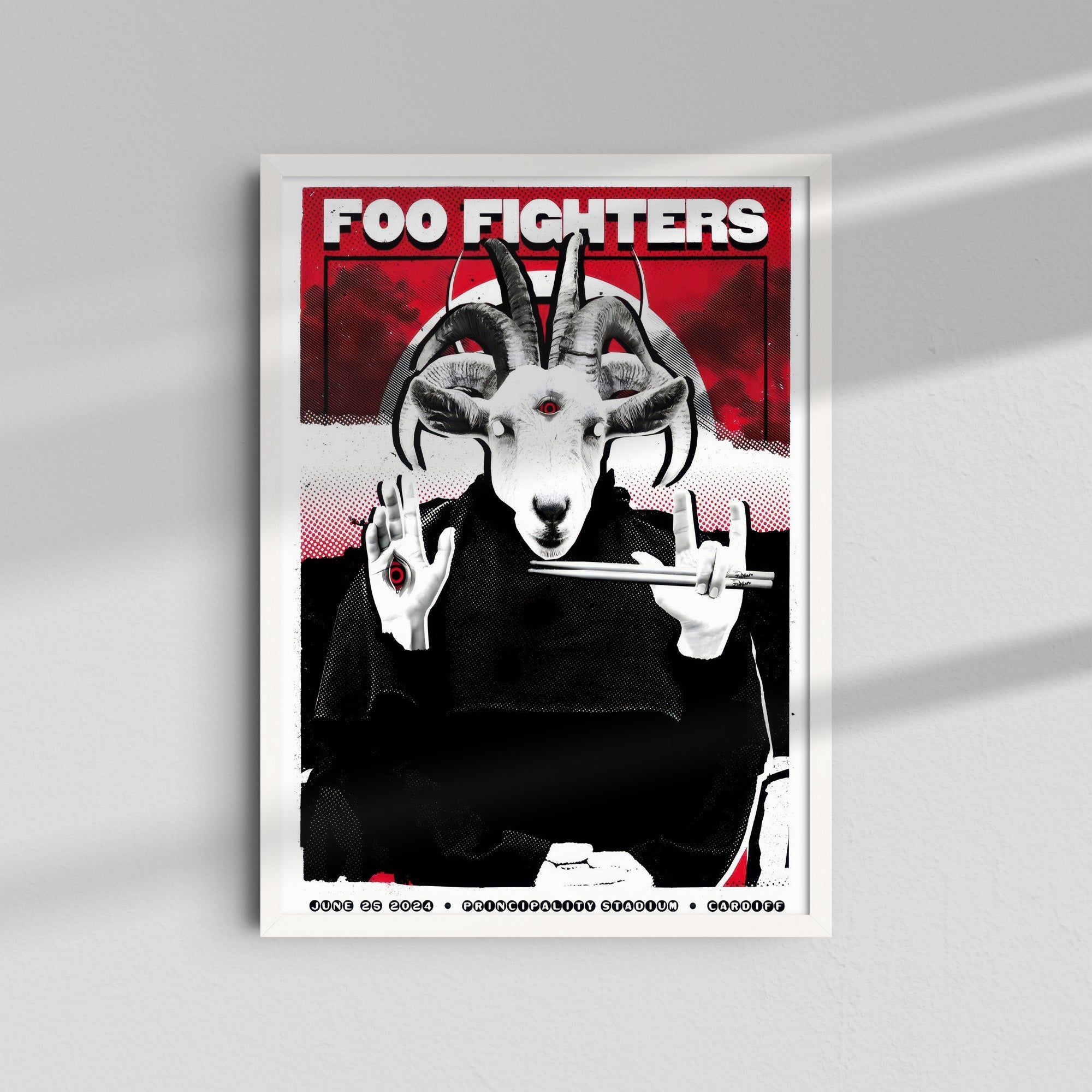 Foo Fighters - Goat Head Poster
