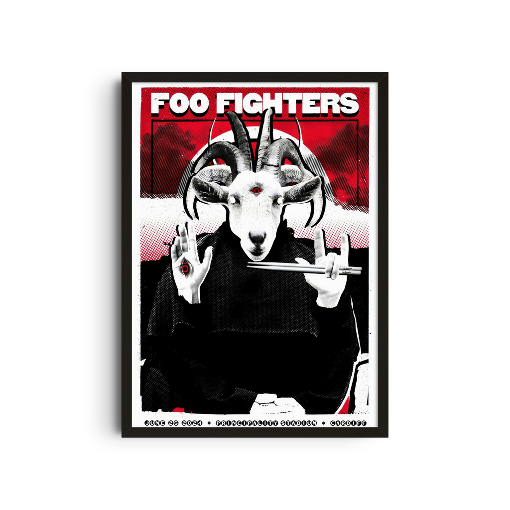 Foo Fighters - Goat Head Poster