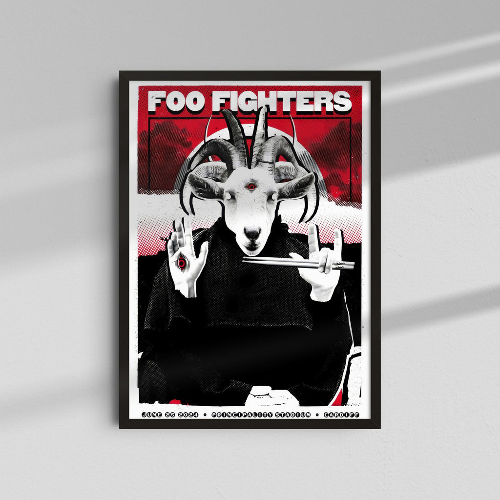 Foo Fighters - Goat Head Poster