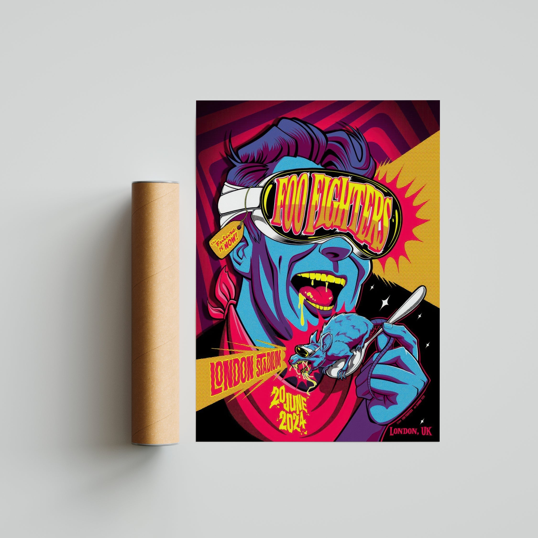 Foo Fighters - Neon Gorilla