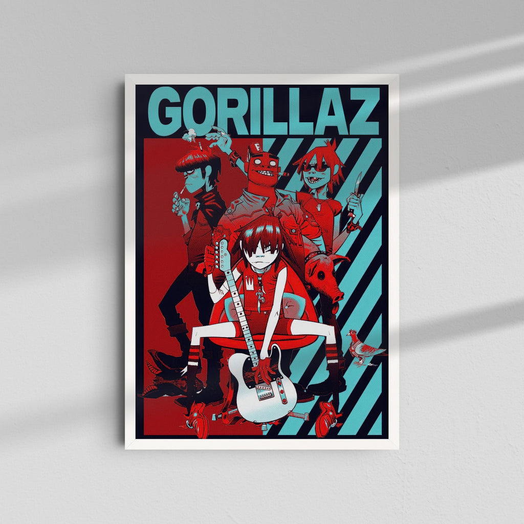 Gorillaz - Band Cartoon