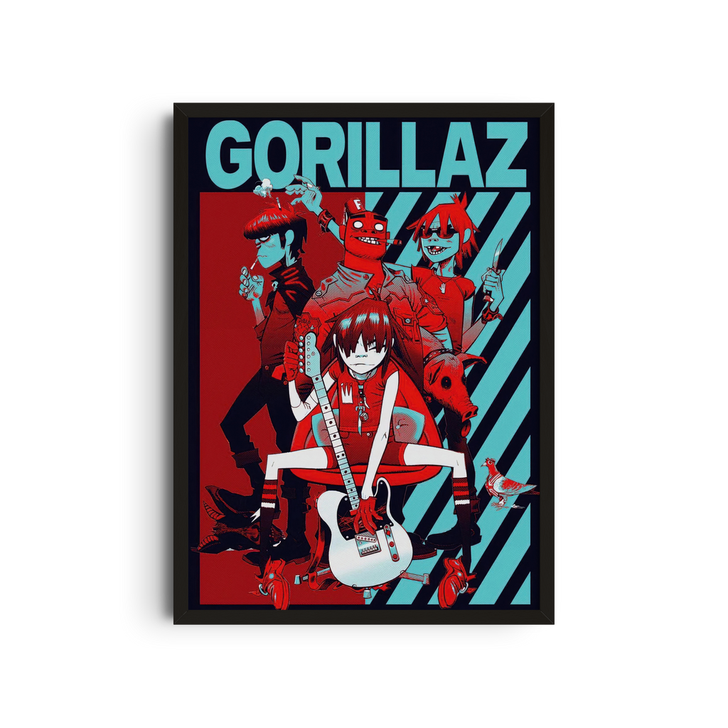 Gorillaz - Band Cartoon