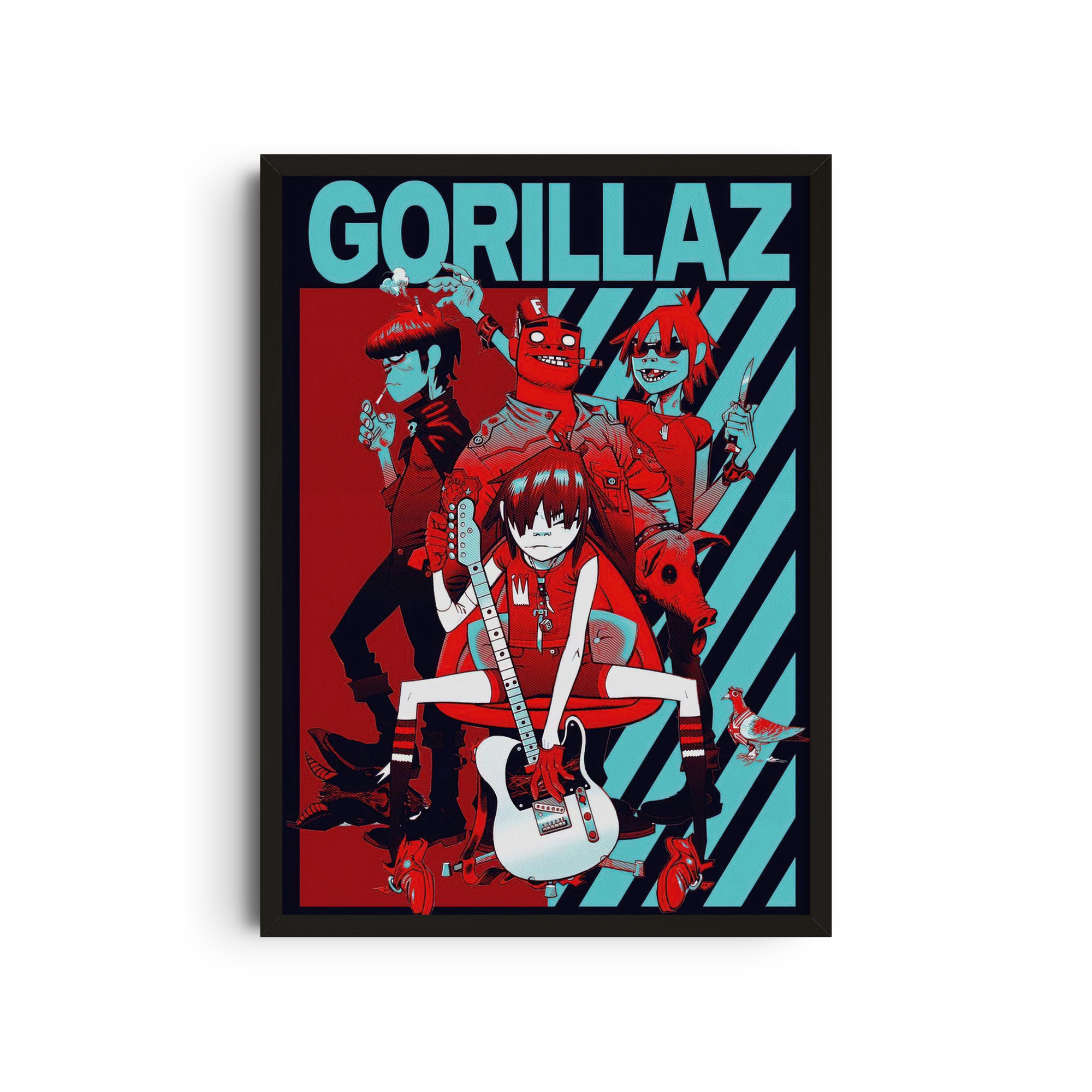 Gorillaz - Band Cartoon